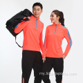 လက္ကားထုံးစံအရည်အသွေးမြင့်ဘောလုံး tracksuits